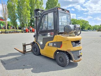 Empilhador de contrapeso 4 rodas Caterpillar GP25NTD