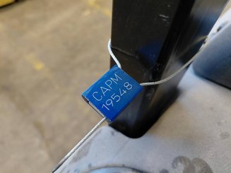 Stacker com condutor transportado Caterpillar NSR16N