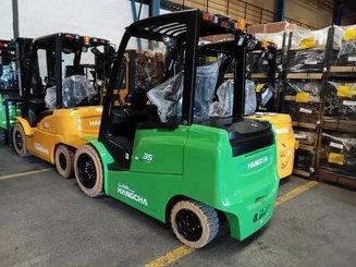 Empilhador de contrapeso 4 rodas Hangcha AE35-I