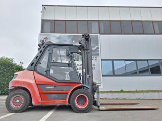 Empilhador de contrapeso 4 rodas Fenwick Linde H50D-03