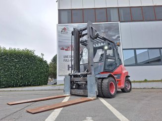 Empilhador de contrapeso 4 rodas Fenwick Linde H50D-03 - 1
