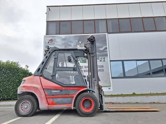 Empilhador de contrapeso 4 rodas Fenwick Linde H50D-03
