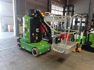Plataforma com mastro vertical Hangcha HV110Di