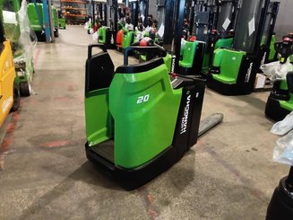 Porta-paletes eléctrico com condutor transportado Hangcha CBD20-XT1S-SiSU