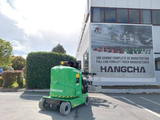 Plataforma com mastro vertical Hangcha HV120AJ - 4