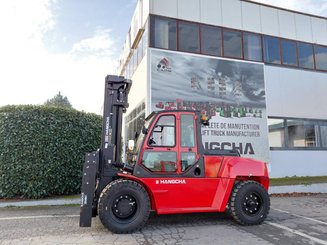 Empilhador de contrapeso 4 rodas Hangcha XF120D-600 (CPCD120-XXW96G)