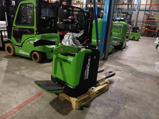 Porta-paletes eléctrico com condutor transportado Hangcha CBD20-XT1S-SI  - 1