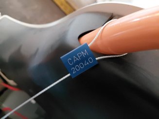 Porta-paletes eléctrico com condutor transportado Crown WT3040