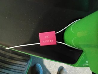 Porta-paletes eléctrico com condutor transportado Hangcha CBD20-XT1S-SI 