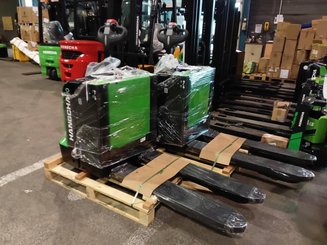 Porta-paletes eléctrico com condutor a pé Hangcha CBD20-AC2-Li - 1