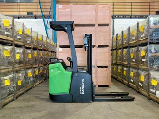 Stacker com condutor transportado Hangcha CDD16-XT1S-SISU