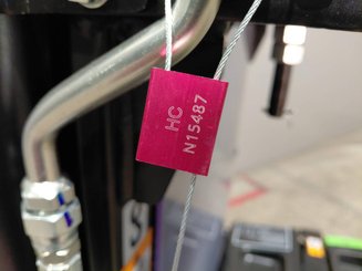 Stacker com condutor a pé Hangcha CDD16-XT1-SIL