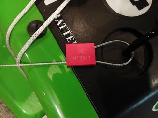 Stacker com condutor a pé Hangcha CDD12-AMC2-Li