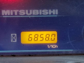 Empilhador de contrapeso 4 rodas Mitsubishi FG15N