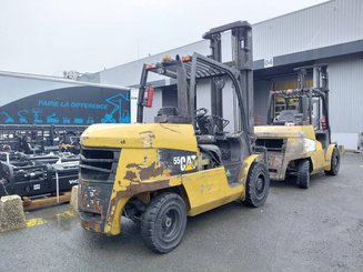 Empilhador de contrapeso 4 rodas Caterpillar DP55NT MC