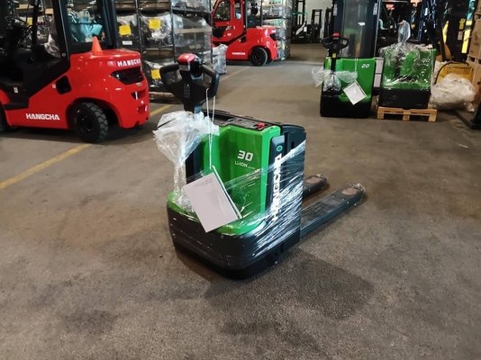 Porta-paletes eléctrico com condutor a pé Hangcha CBD30-XT1-SI - 1